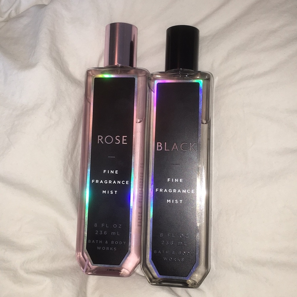 Rose & Black Fragrance Mists